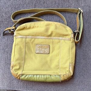 Fossil Light Green Crossbody Bag